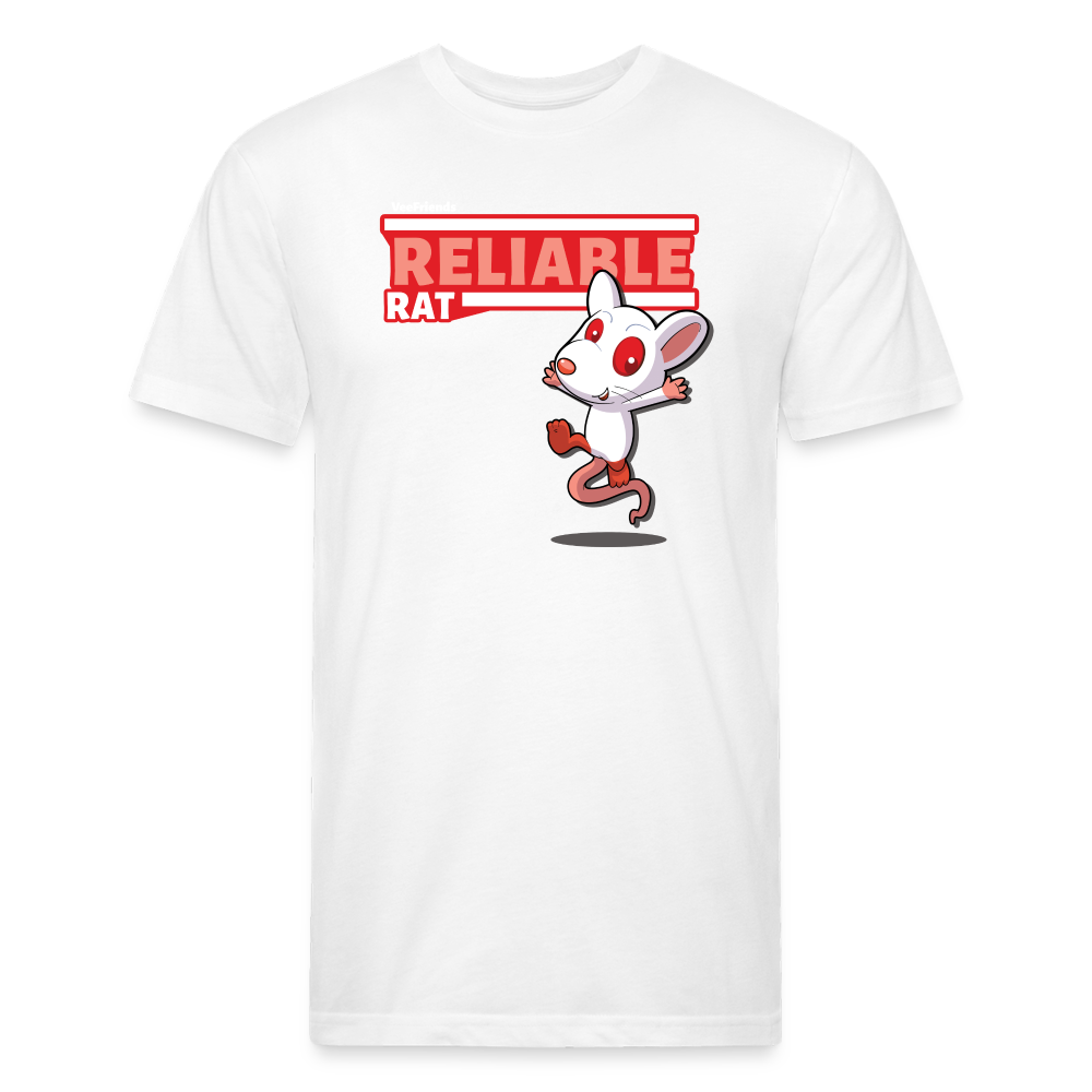 Reliable Rat Character Comfort Adult Tee - white