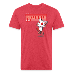 
            
                Load image into Gallery viewer, Reliable Rat Character Comfort Adult Tee - heather red
            
        