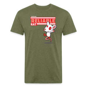 
            
                Load image into Gallery viewer, Reliable Rat Character Comfort Adult Tee - heather military green
            
        