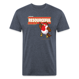 
            
                Load image into Gallery viewer, Resourceful Robin Character Comfort Adult Tee - heather navy
            
        