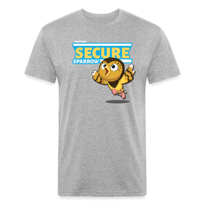 Secure Sparrow Character Comfort Adult Tee - heather gray
