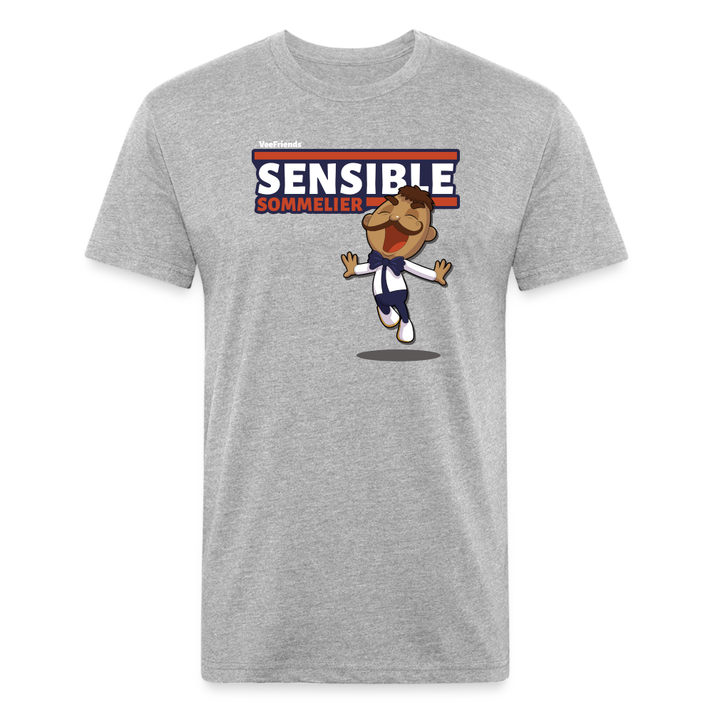 Sensible Sommelier Character Comfort Adult Tee - heather gray