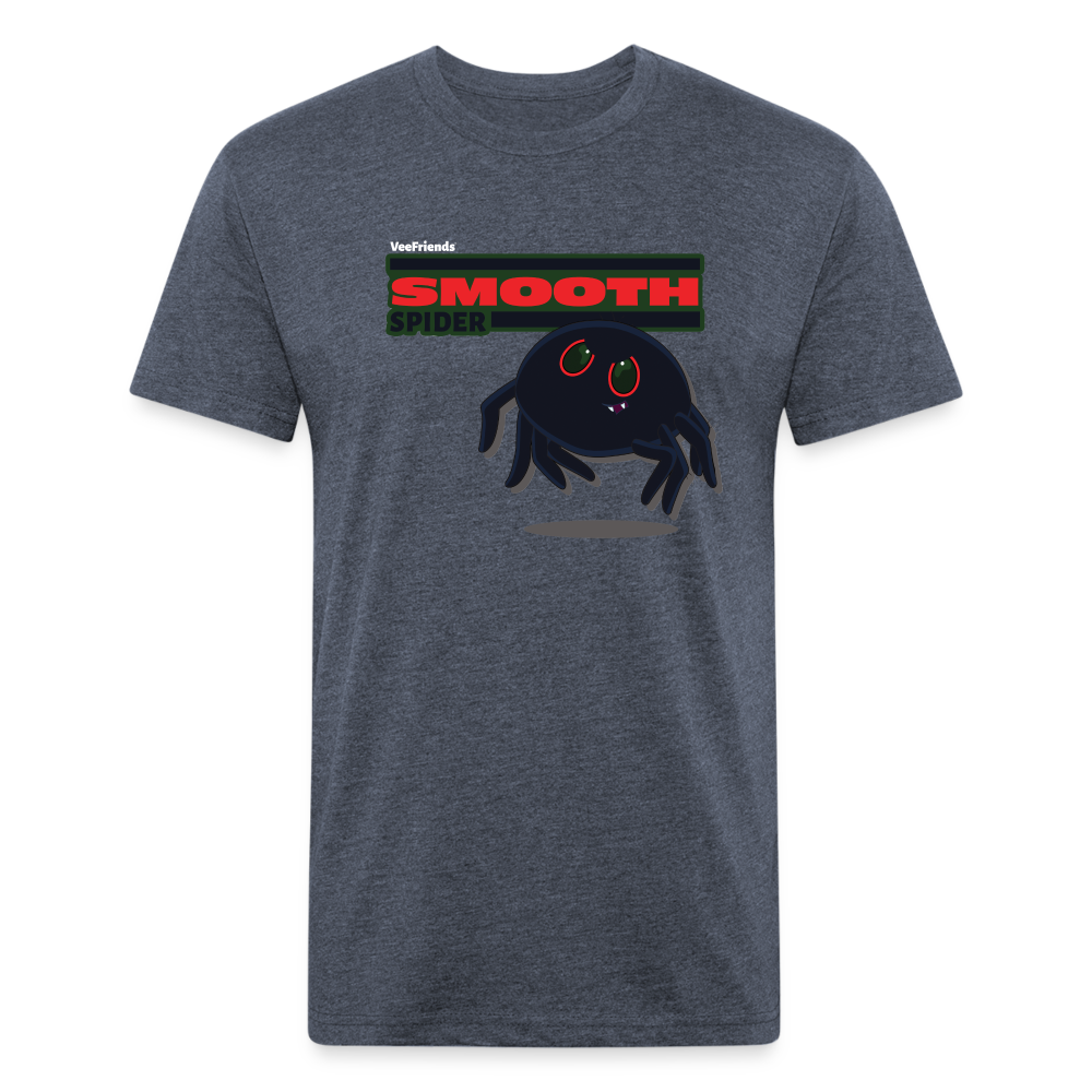 Smooth Spider Character Comfort Adult Tee - heather navy