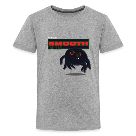 Smooth Spider Character Comfort Kids Tee - heather gray