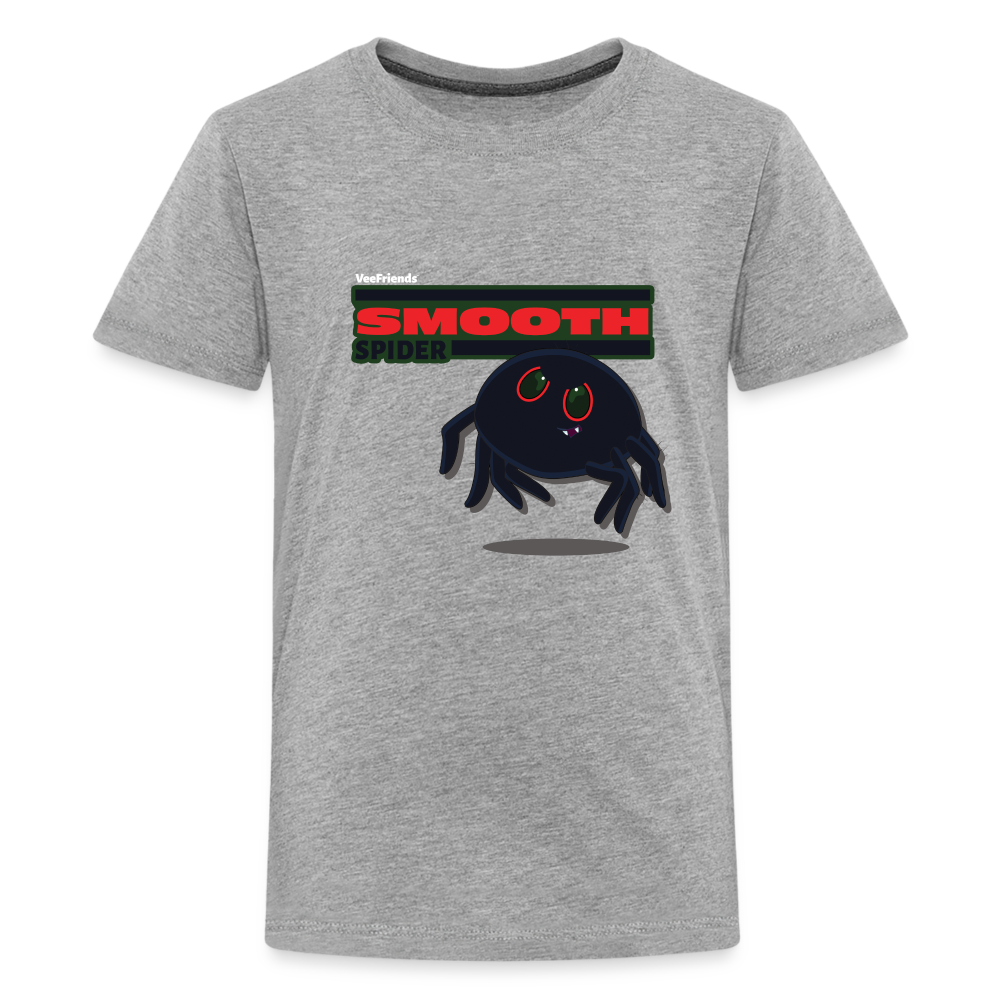 Smooth Spider Character Comfort Kids Tee - heather gray
