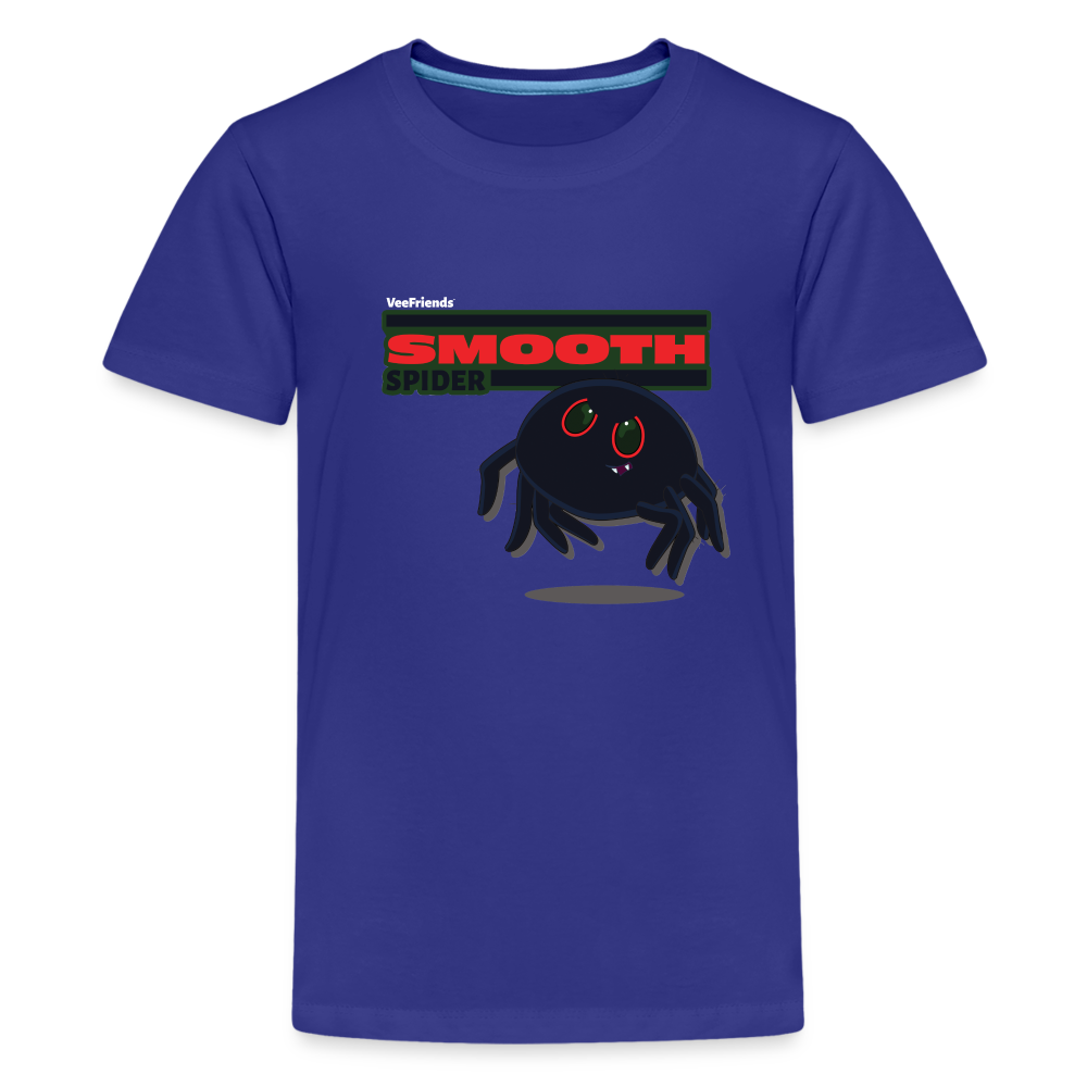 Smooth Spider Character Comfort Kids Tee - royal blue