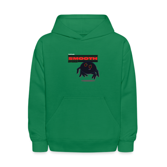 Smooth Spider Character Comfort Kids Hoodie - kelly green