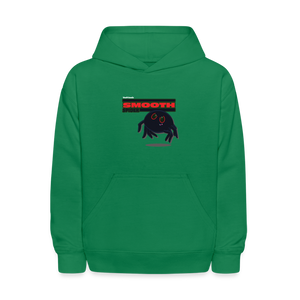 Smooth Spider Character Comfort Kids Hoodie - kelly green