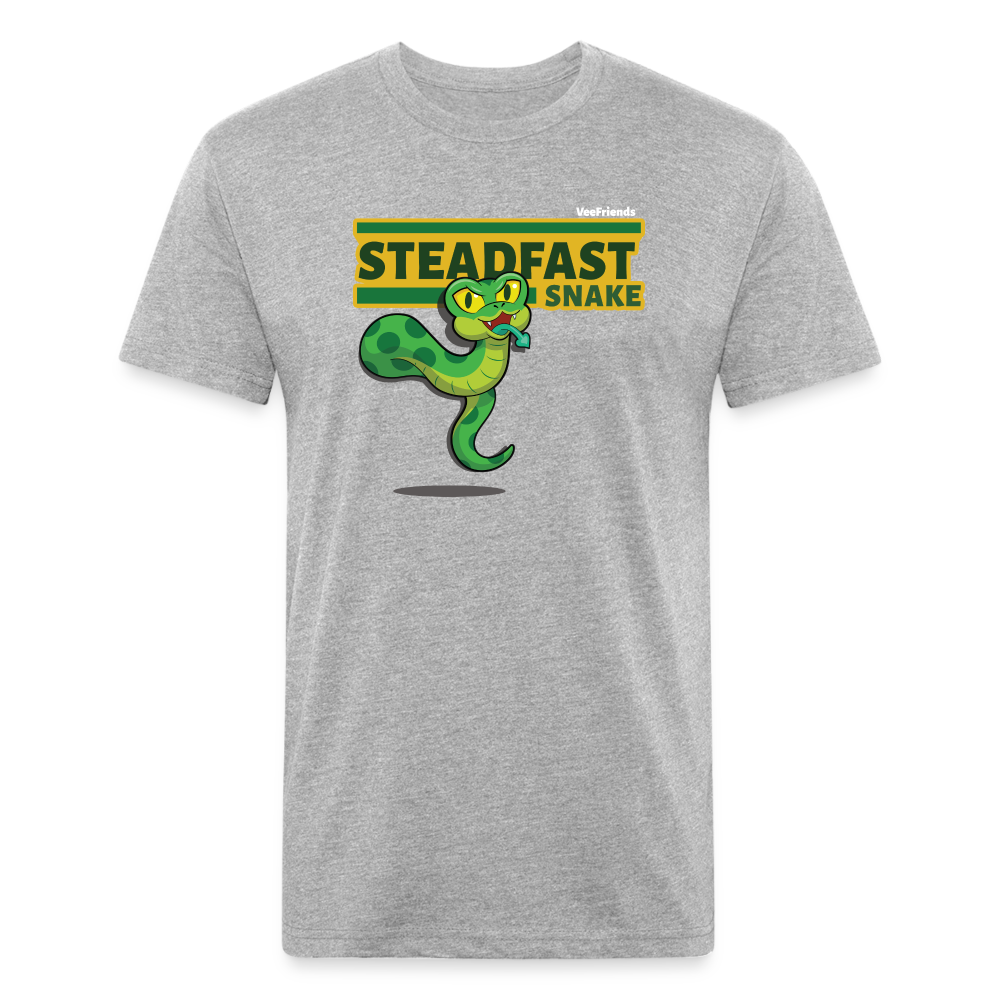 Steadfast Snake Character Comfort Adult Tee - heather gray