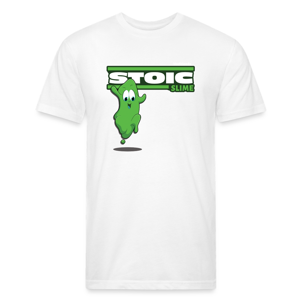 Stoic Slime Character Comfort Adult Tee - white