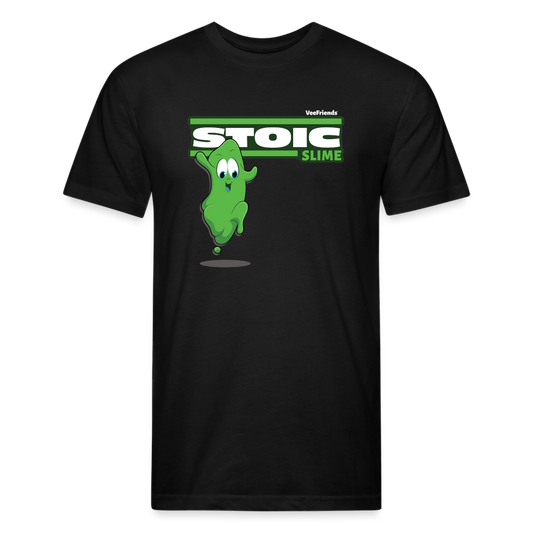 Stoic Slime Character Comfort Adult Tee - black