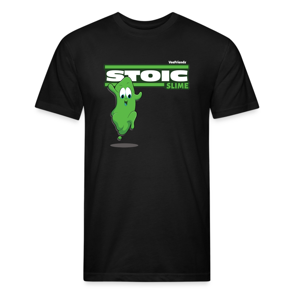 Stoic Slime Character Comfort Adult Tee - black