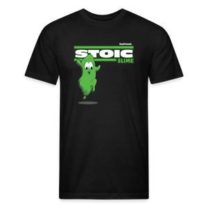Stoic Slime Character Comfort Adult Tee - black