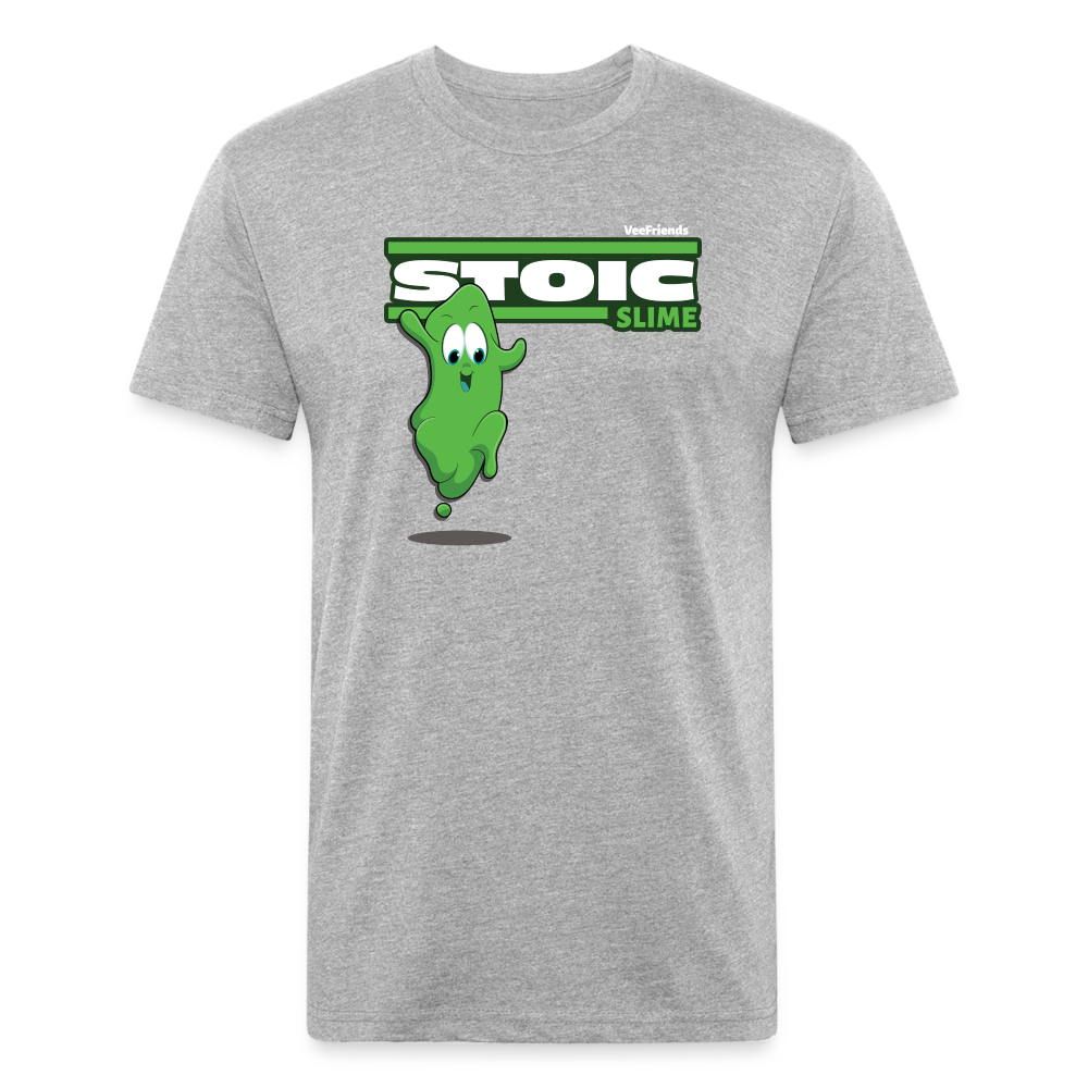 Stoic Slime Character Comfort Adult Tee - heather gray