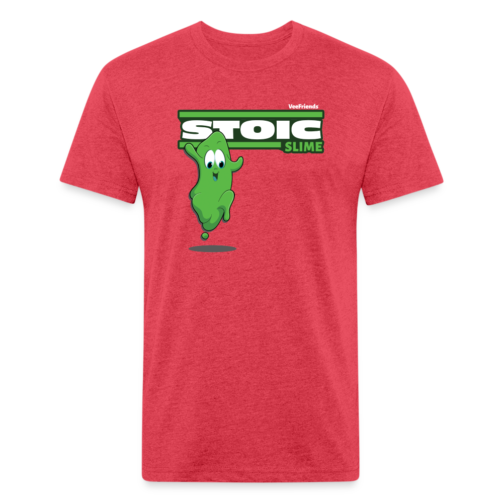 Stoic Slime Character Comfort Adult Tee - heather red