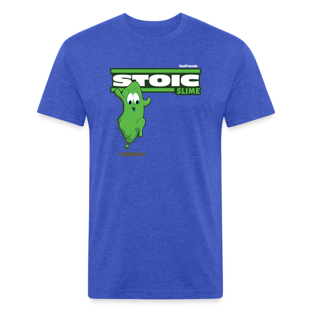 
            
                Load image into Gallery viewer, Stoic Slime Character Comfort Adult Tee - heather royal
            
        