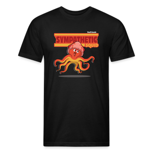 
            
                Load image into Gallery viewer, Sympathetic Squid Character Comfort Adult Tee - black
            
        