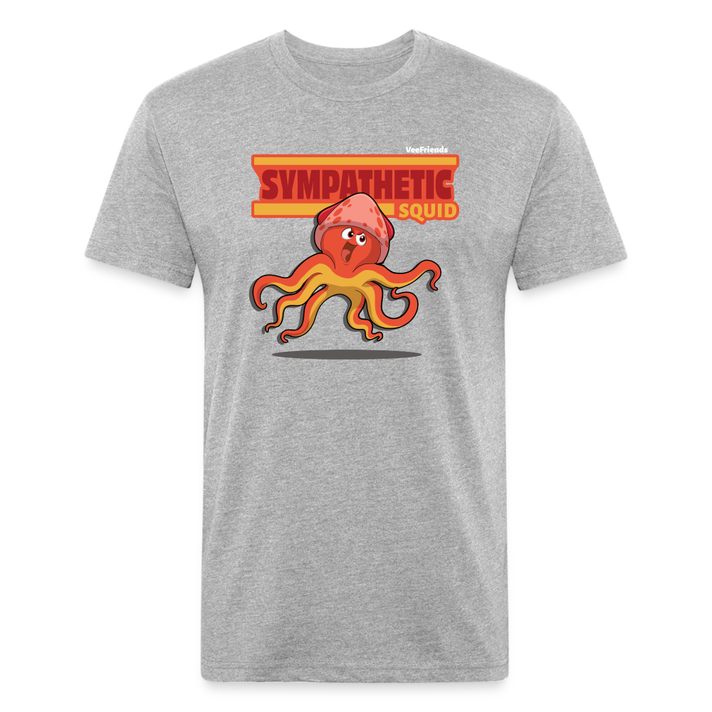
            
                Load image into Gallery viewer, Sympathetic Squid Character Comfort Adult Tee - heather gray
            
        