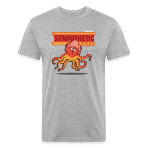 
            
                Load image into Gallery viewer, Sympathetic Squid Character Comfort Adult Tee - heather gray
            
        