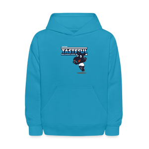 Tasteful Malayan Tapir Character Comfort Kids Hoodie - turquoise