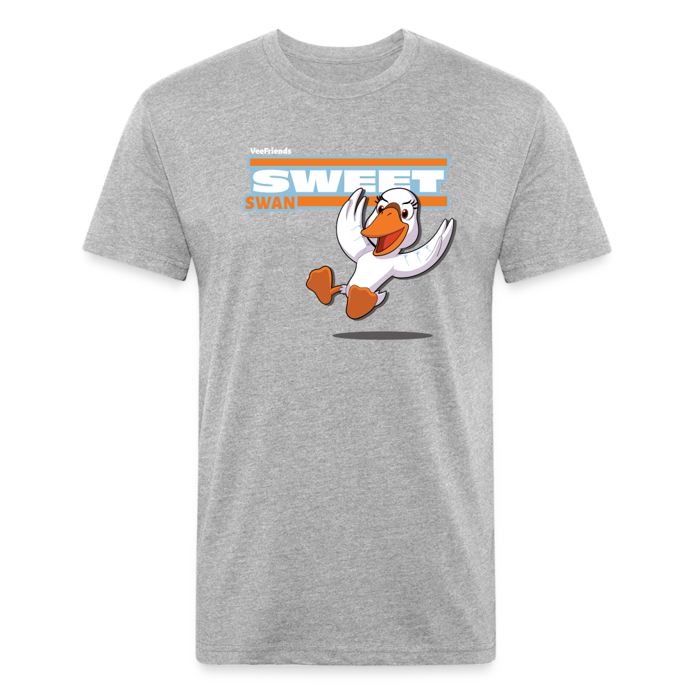 Sweet Swan Character Comfort Adult Tee - heather gray