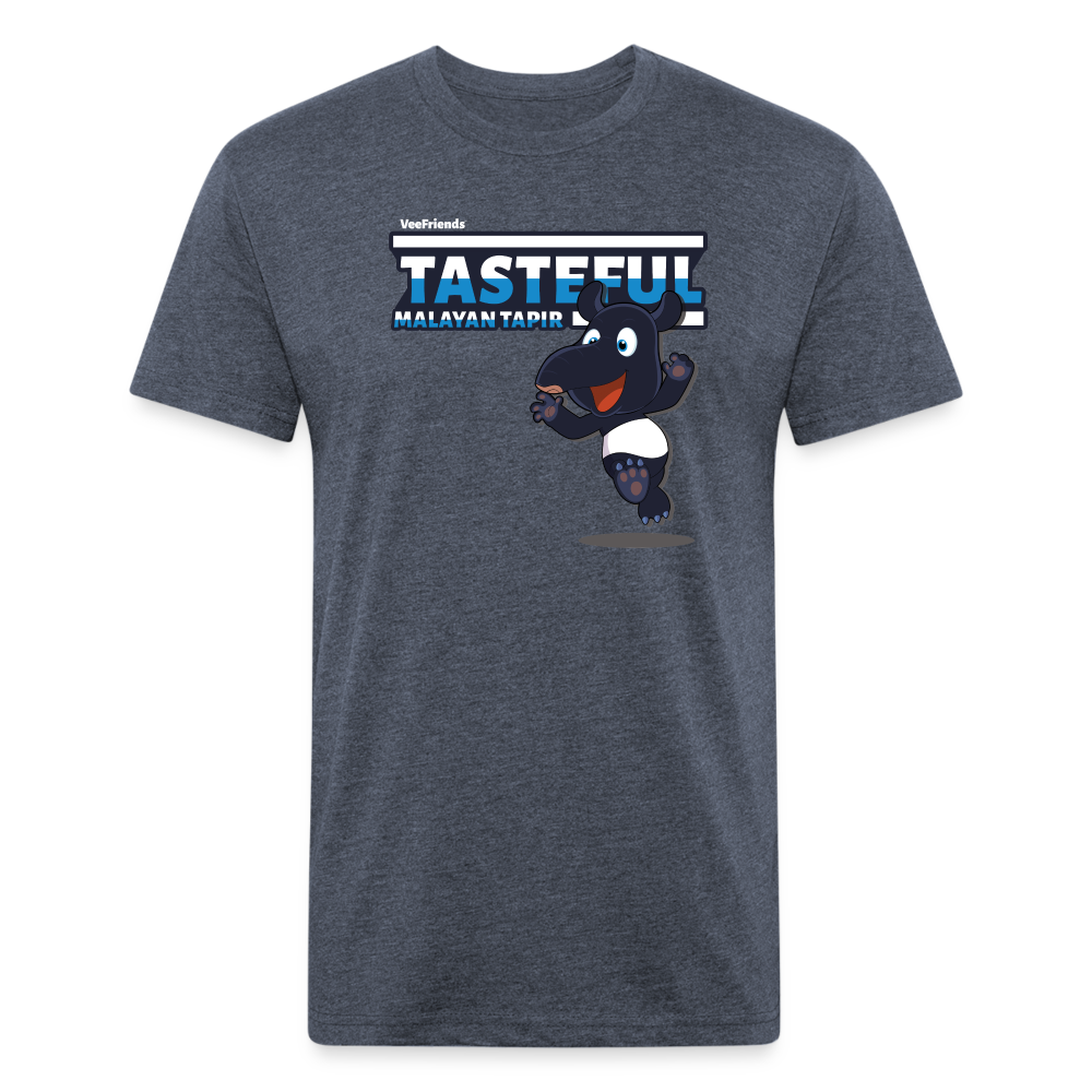 Tasteful Malayan Tapir Character Comfort Adult Tee - heather navy