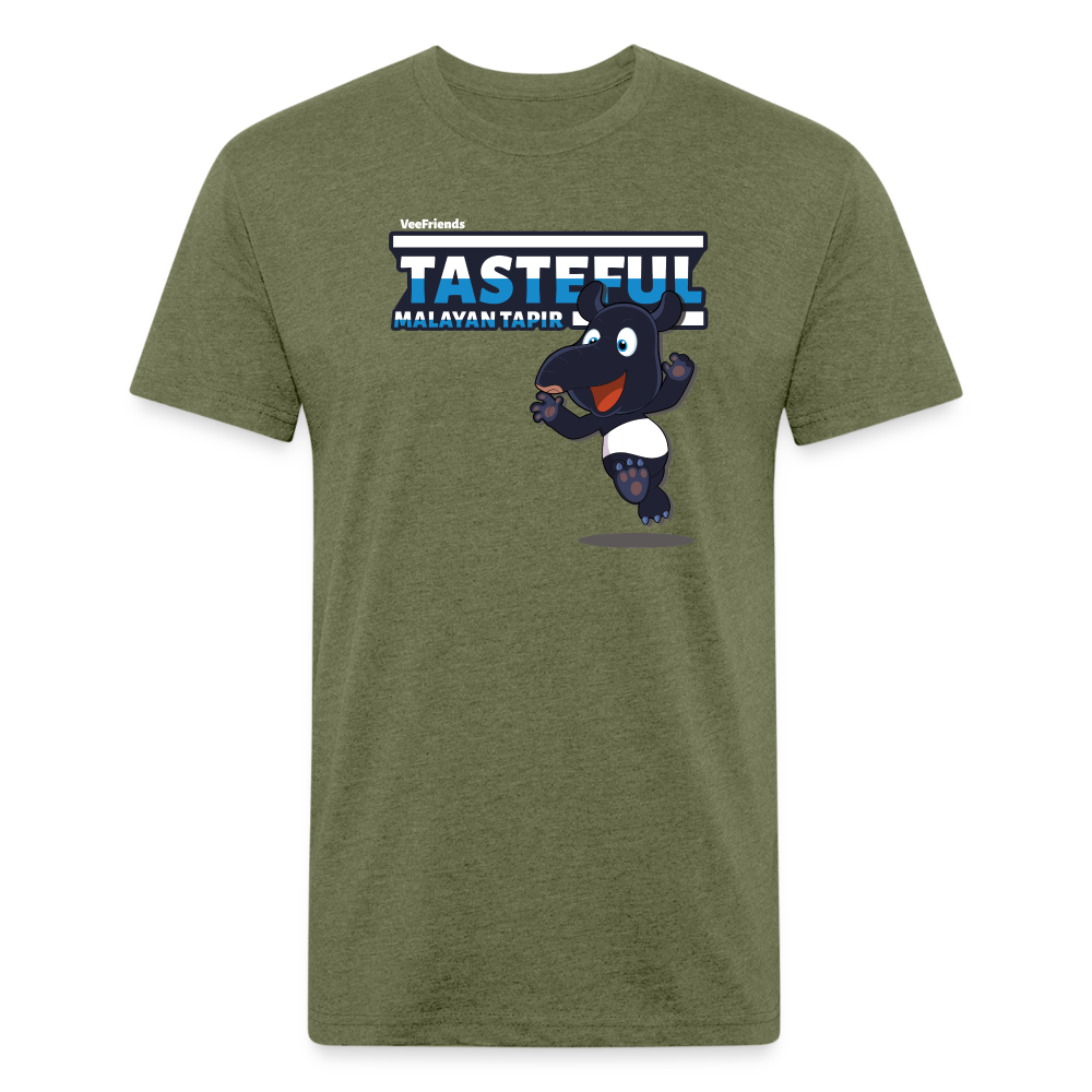 Tasteful Malayan Tapir Character Comfort Adult Tee - heather military green