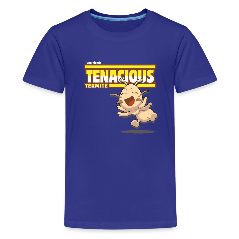 Tenacious Termite Character Comfort Kids Tee - royal blue