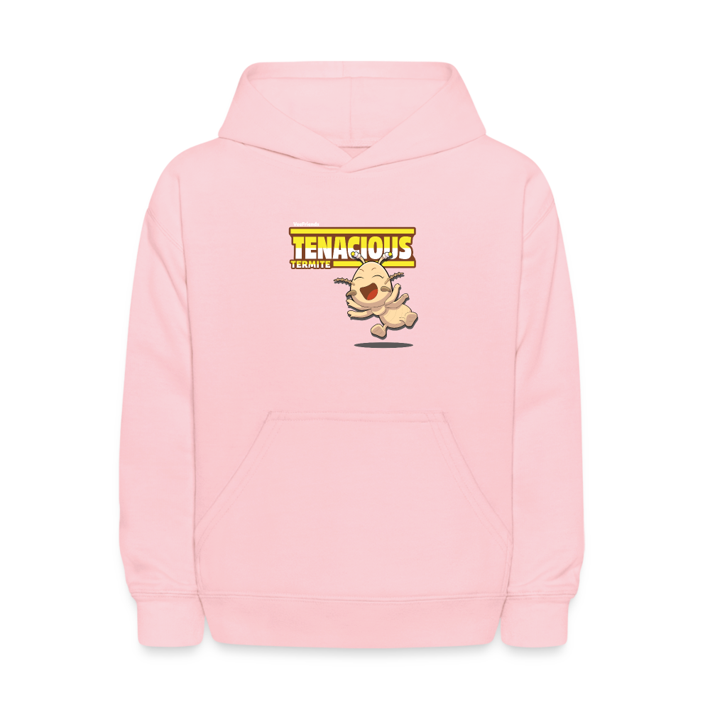 Tenacious Termite Character Comfort Kids Hoodie - pink