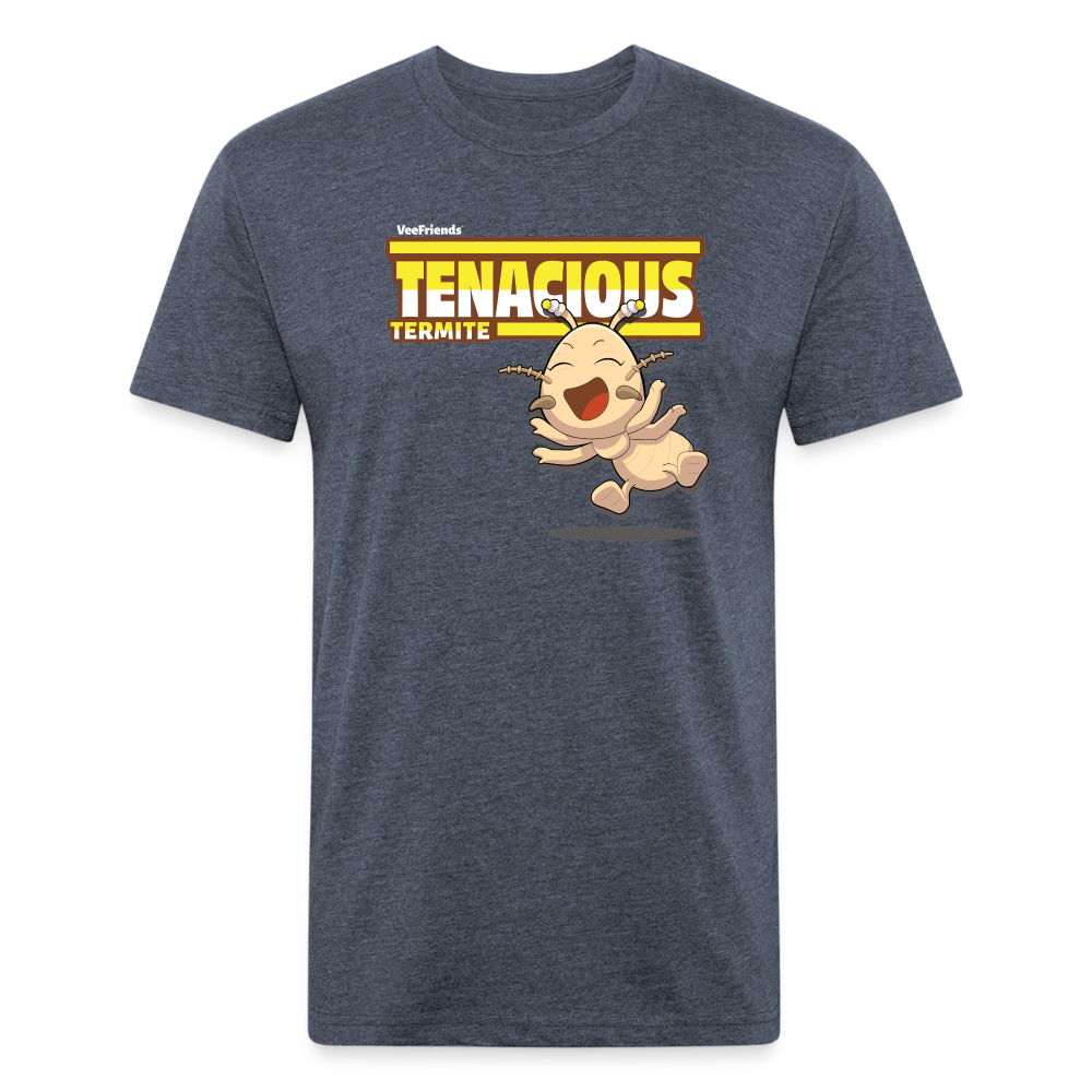 Tenacious Termite Character Comfort Adult Tee - heather navy