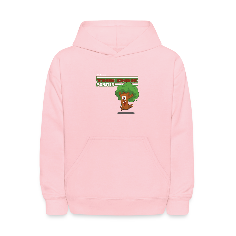 The Oak Monster Character Comfort Kids Hoodie - pink