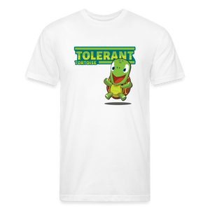 
            
                Load image into Gallery viewer, Tolerant Tortoise Character Comfort Adult Tee - white
            
        