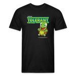 Tolerant Tortoise Character Comfort Adult Tee - black