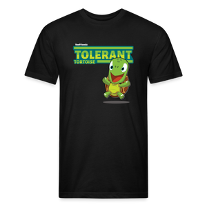 
            
                Load image into Gallery viewer, Tolerant Tortoise Character Comfort Adult Tee - black
            
        