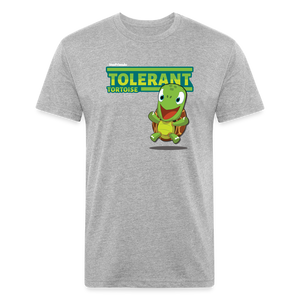 Tolerant Tortoise Character Comfort Adult Tee - heather gray
