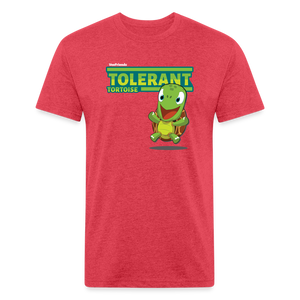 Tolerant Tortoise Character Comfort Adult Tee - heather red
