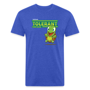 
            
                Load image into Gallery viewer, Tolerant Tortoise Character Comfort Adult Tee - heather royal
            
        