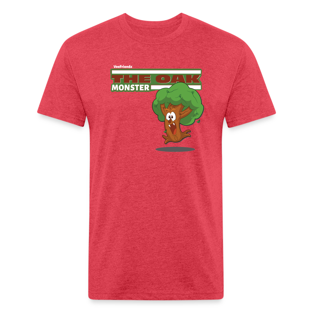 The Oak Monster Character Comfort Adult Tee - heather red