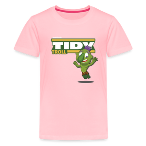 
            
                Load image into Gallery viewer, Tidy Troll Character Comfort Kids Tee - pink
            
        