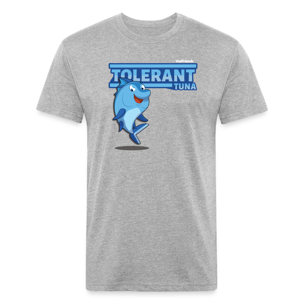 Tolerant Tuna Character Comfort Adult Tee - heather gray