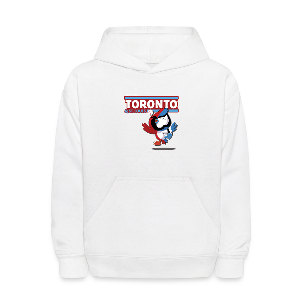 
            
                Load image into Gallery viewer, Toronto &amp;amp; St. Louis Character Comfort Kids Hoodie - white
            
        
