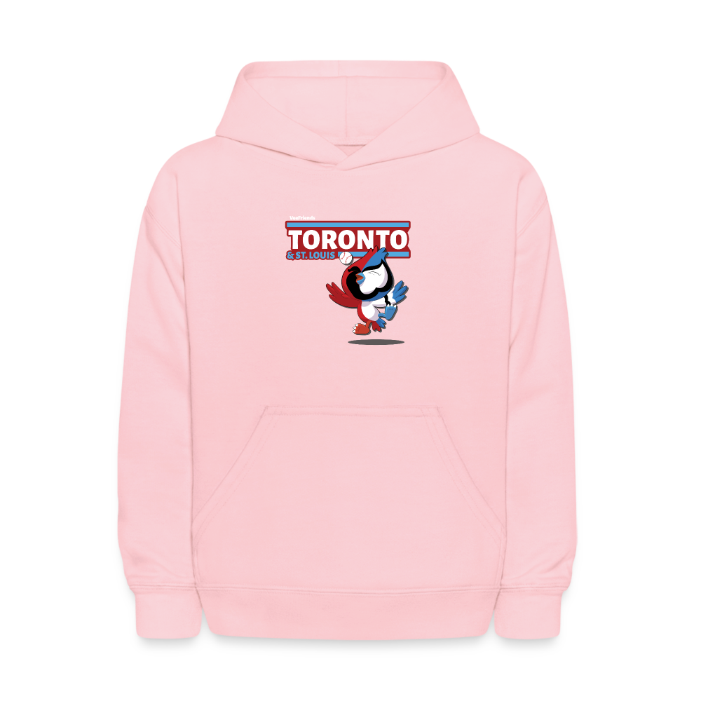 Toronto & St. Louis Character Comfort Kids Hoodie - pink