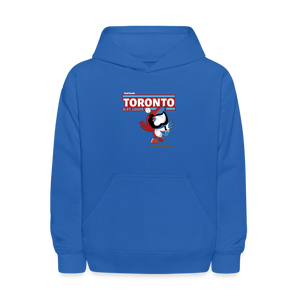 
            
                Load image into Gallery viewer, Toronto &amp;amp; St. Louis Character Comfort Kids Hoodie - royal blue
            
        