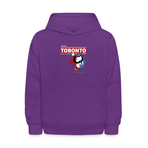 Toronto & St. Louis Character Comfort Kids Hoodie - purple