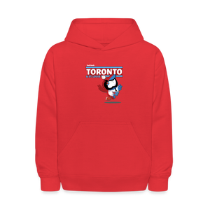 
            
                Load image into Gallery viewer, Toronto &amp;amp; St. Louis Character Comfort Kids Hoodie - red
            
        