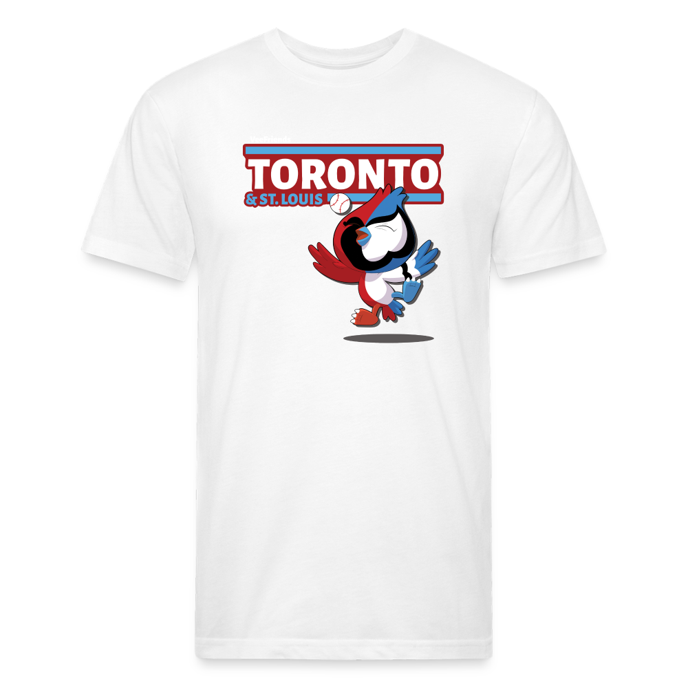 Toronto & St. Louis Character Comfort Adult Tee - white