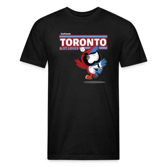 Toronto & St. Louis Character Comfort Adult Tee - black