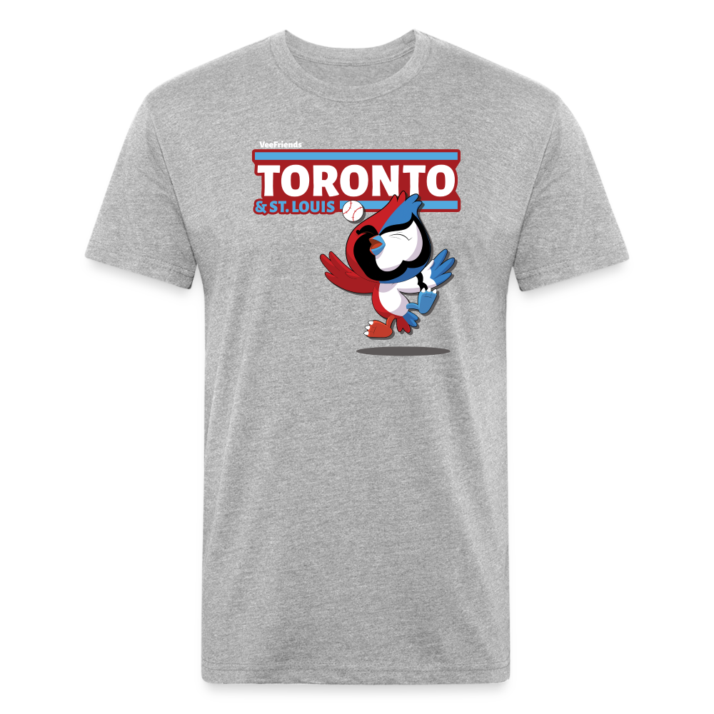 
            
                Load image into Gallery viewer, Toronto &amp;amp; St. Louis Character Comfort Adult Tee - heather gray
            
        