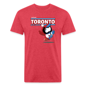 
            
                Load image into Gallery viewer, Toronto &amp;amp; St. Louis Character Comfort Adult Tee - heather red
            
        