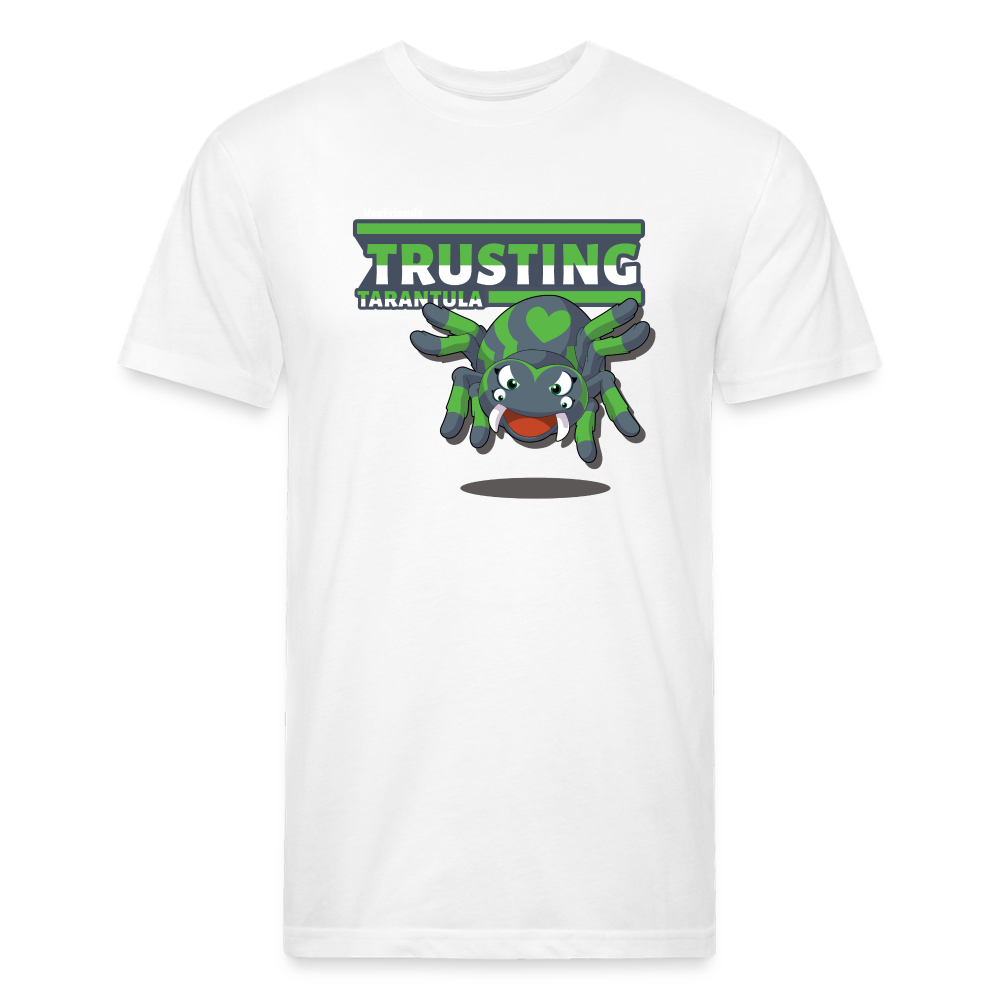 Trusting Tarantula Character Comfort Adult Tee - white